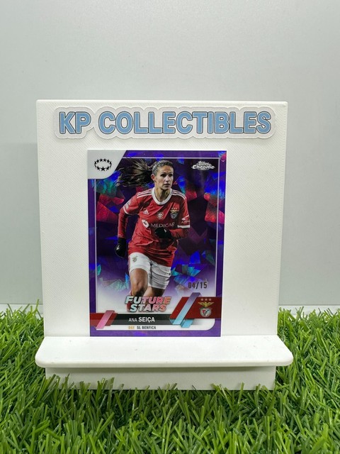 2022 Topps Chrome UEFA Women's Sapphire Ana Seica Purple /15 Future Stars
