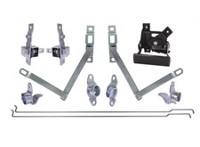 81-87 Chevygmc C10 Truck Fleetside Tailgate Handle Latches Hinges Rod Kit