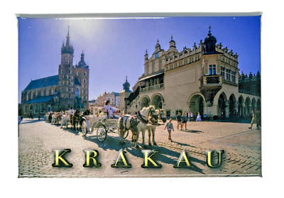 Krakau, Polen, Kühlschrankmagnet, Souvenir.  Made In Germany ! MA1282