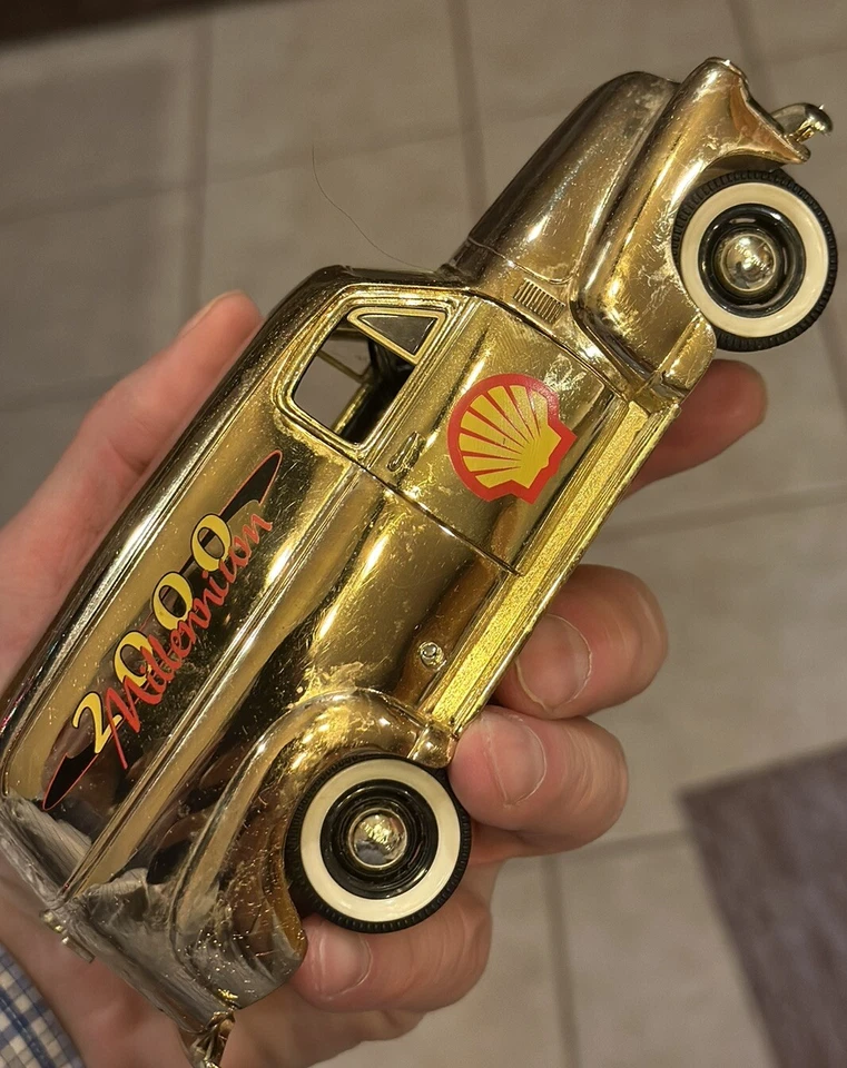 SpecCast 1952 Chevrolet Shell Bronze 23511 L.E. Die Cast Metal Collector Bank - Image 3 of 4