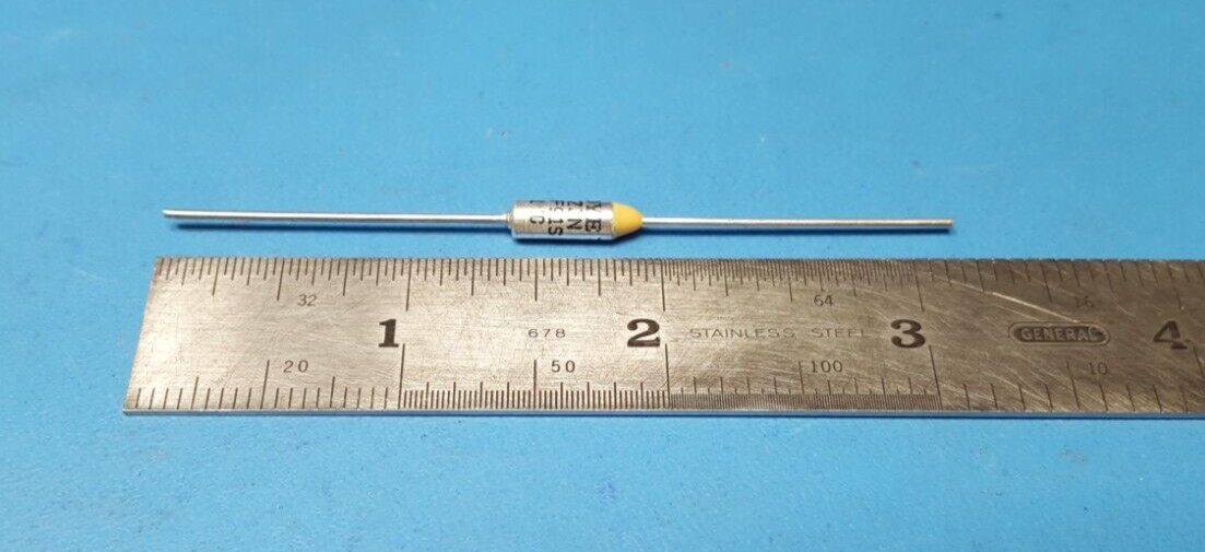 Thermal Cutoff (TCO), DF91S, DYE, 91°C (196°F) Axial, 15A/120V 10A/250V (ONE)