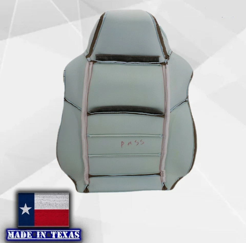 Capas de assento cinza 2003 2004 2005 2006 2007 para Ford F250 F350 Lariat Crew Cab - Imagem 2 de 4