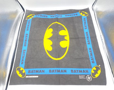 VINTAGE DC COMICS 1989 BATMAN 22" X 21" COTTON SCARF BANDANA