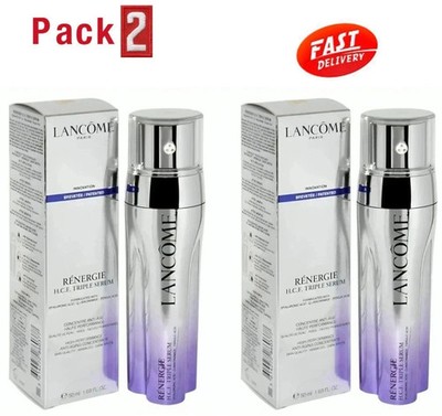 Lancome Renergie H.C.F Triple Serum ANTI-AGING 1.7oz /50mL (Pack of 2)