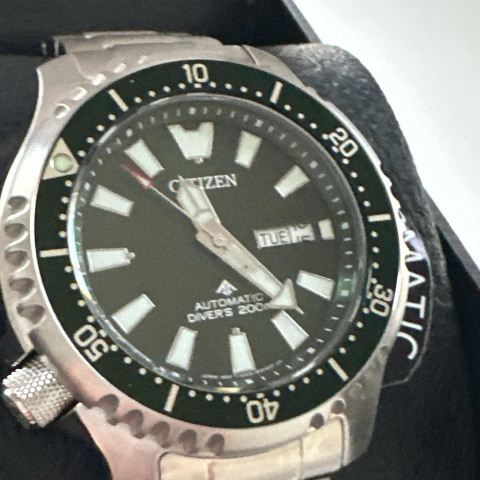 Reloj Citizen Automático Hombre Promaster Calendario de Buceo Plateado 44MM NY0151-59X Foto 2 de 4