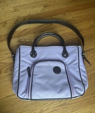 Mimi Memories In Motion Purple Scrapbooking Craft Organizer Storage Tote Bag NEW
