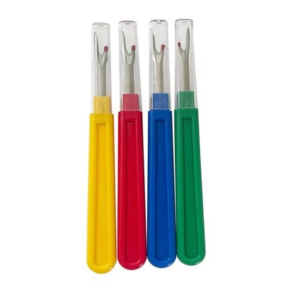 4pcs/pack 4-Color Big Size Seam Ripper For Thread Removing Job Easy to Operate