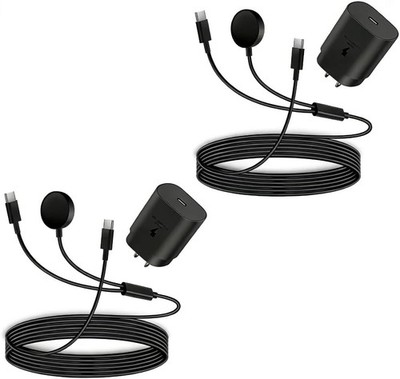 2-Pack Samsung Watch Charger, 25W Power Adapter for Galaxy Watch 8/7/6/5/4/3/Act