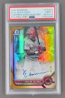 2022 Topps Bowman Elly De La Cruz Chrome Prospect Gold 1st 1/50 PSA 9/10