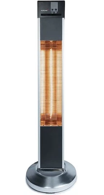 KORONA ELECTRIC KORONA Outdoor Standheizstrahler Heizgerät Timer 2000W Carbon Heizer Heizung NEU