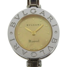 BVLGARI Bzero1 Orologi BZ22S Be zero one Quadrante a conchiglia Marrone Acciaio Inox Q...