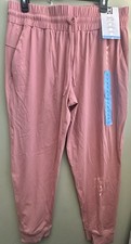 Member's Mark Women's Travel Pockets Ankle Length Jogger size L NWT b6 