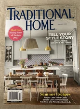 TRADITIONAL HOME MAGAZINE SUMMER 2025 ~ Summer Escapes ~ Lake Tahoe Cabin