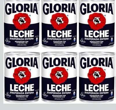 Gloria Leche Evaporada Peru   Peruvian Evaporated Milk   Perú 