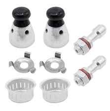 Joyangy Universal Pressure Relief Jigger Valve Set for Pressure Cookers - 2 P...
