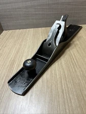 Stanley Bailey No7 Plane Vintage Woodworking Tool Smooth Sole Bottom 