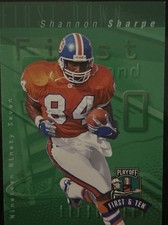1997 Playoff First & Ten - Shannon Sharpe #160