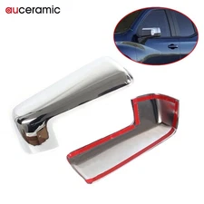 Top Mirror Cap Cover Trim Fits 2019-2024 for Chevy Silverado GMC Sierra 1500