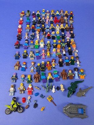 Lego Bundle Set: 100+ Random Minifigures Super Heroes, Minecraft, Harry Potter