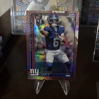 2025 Topps Chrome Jaxson Dart Rc Rookie Refractor Pigskin Leather