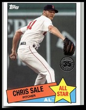 2020 Topps 1985 Topps 35th Anniversary All-Stars #85AS-14 Chris Sale Red Sox
