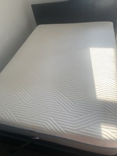 Tempur Cloud Elite 4ft 6 Double Mattress with Mattress Protector VG Condition