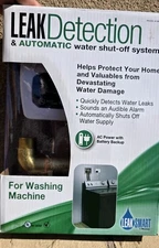 LeakSmart 8810100 3/4" Washing Machine Automatic Shut-off Leak Detection 