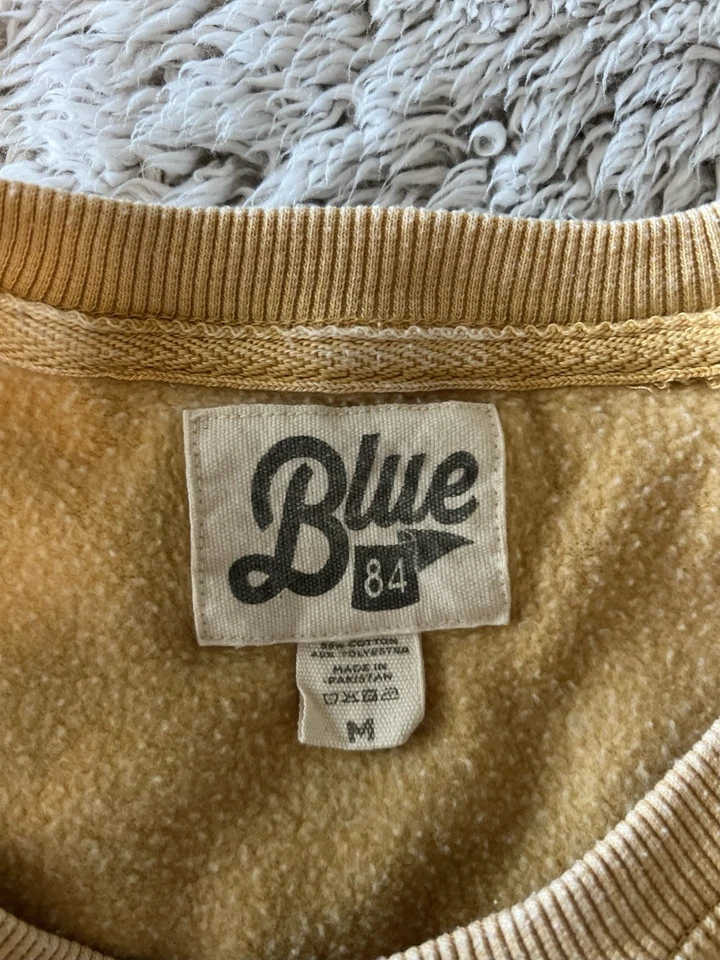 Sudadera Azul 84 Hawaii Aloha Bronceado Suave Cuello Redondo Talla Mediana Foto 4 de 4