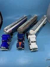 Lot 3 Lionel Tanker Trucks Marathon Gulf Amstar w/ Custom Wiring Modified