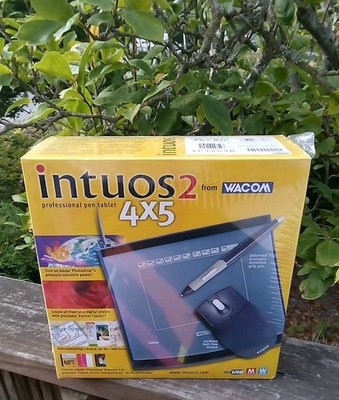Wacom Intuos 2 4 x 5 Professional Graphics USB Tablet - Win and Mac