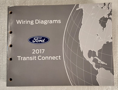 2017 Ford Transit Connect Factory  Wiring Diagrams Manual Book OEM