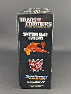 Transformers Collectors Club Shattered Glass Cyclonus complete