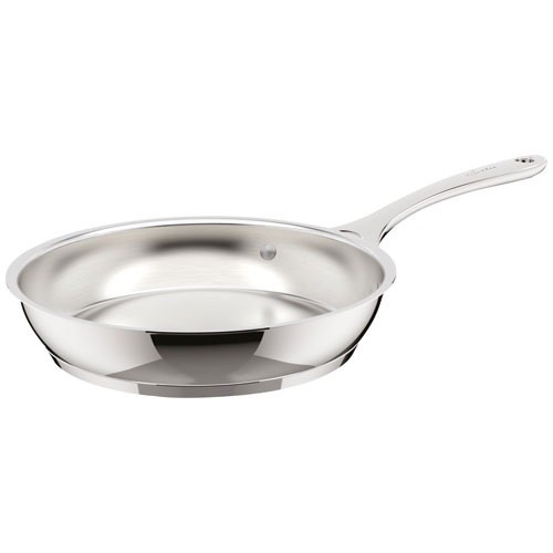 Poêle inox 24cm Lagostina 011108040124 pour cuisson saine