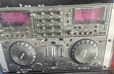 Gemini CDMP-6000 Professional CD/MP3/USB Player Dj Dual Mixer