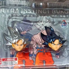 Ultra Instinct Guko Head Accessory Set Demoniacal Fit 6" Action Figure Official