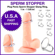 Stainless Steel Penis Head Glans Cock Ring Sex Increase Orgasm Jewelry All Sizes