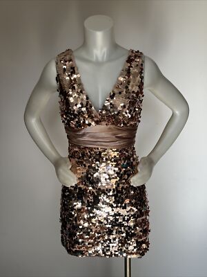 green emerald velvet dress Sequin One-Shoulder Leopard Mini Dress Leopard / S
