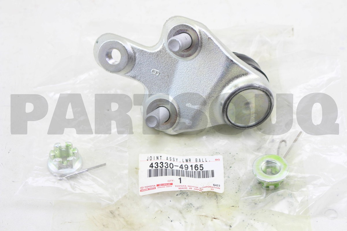 4333049165 Genuine Toyota JOINT ASSY, LOWER BALL, FRONT RH 43330