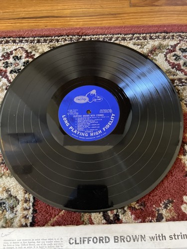 CLIFFORD BROWN With Strings EMARCY MG 36005 LP VG++ mono Max Roach Richie Powell - Picture 7 of 7