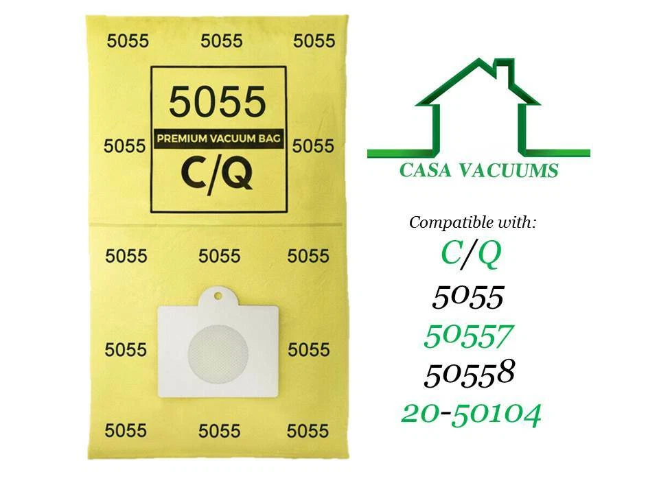 12 Bags + 2 CF1 Filter Sears Kenmore Vacuum Cleaner 5055 50557 50558 CQ Canister - Image 2 of 3