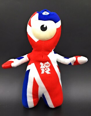 Wenlock Official London 2012 Olympic Union Jack weiches Plüschtier Paralympic