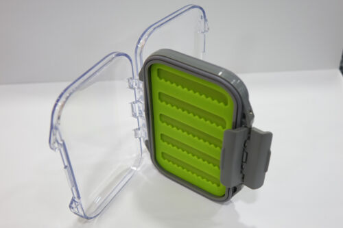 Fliegenbox doppellagig NYMPH Silikoneinlage 2 x 5 Reihen 10,5 x 8 x 3,2cm - Bild 3 von 6