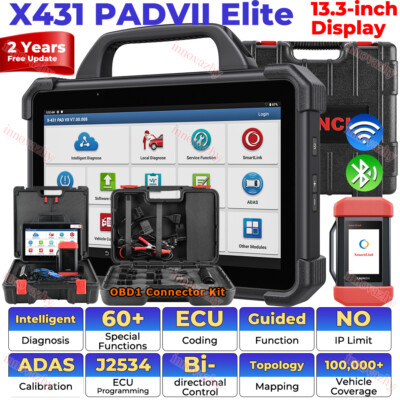 LAUNCH X431 PAD VII ELITE PAD 7 Pro Car Heavy Duty Truck Diagnostic Scanner Tool