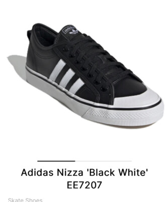 Size 10.5 - adidas Nizza RF Slip Core Black 2019 | eBay display picture 2