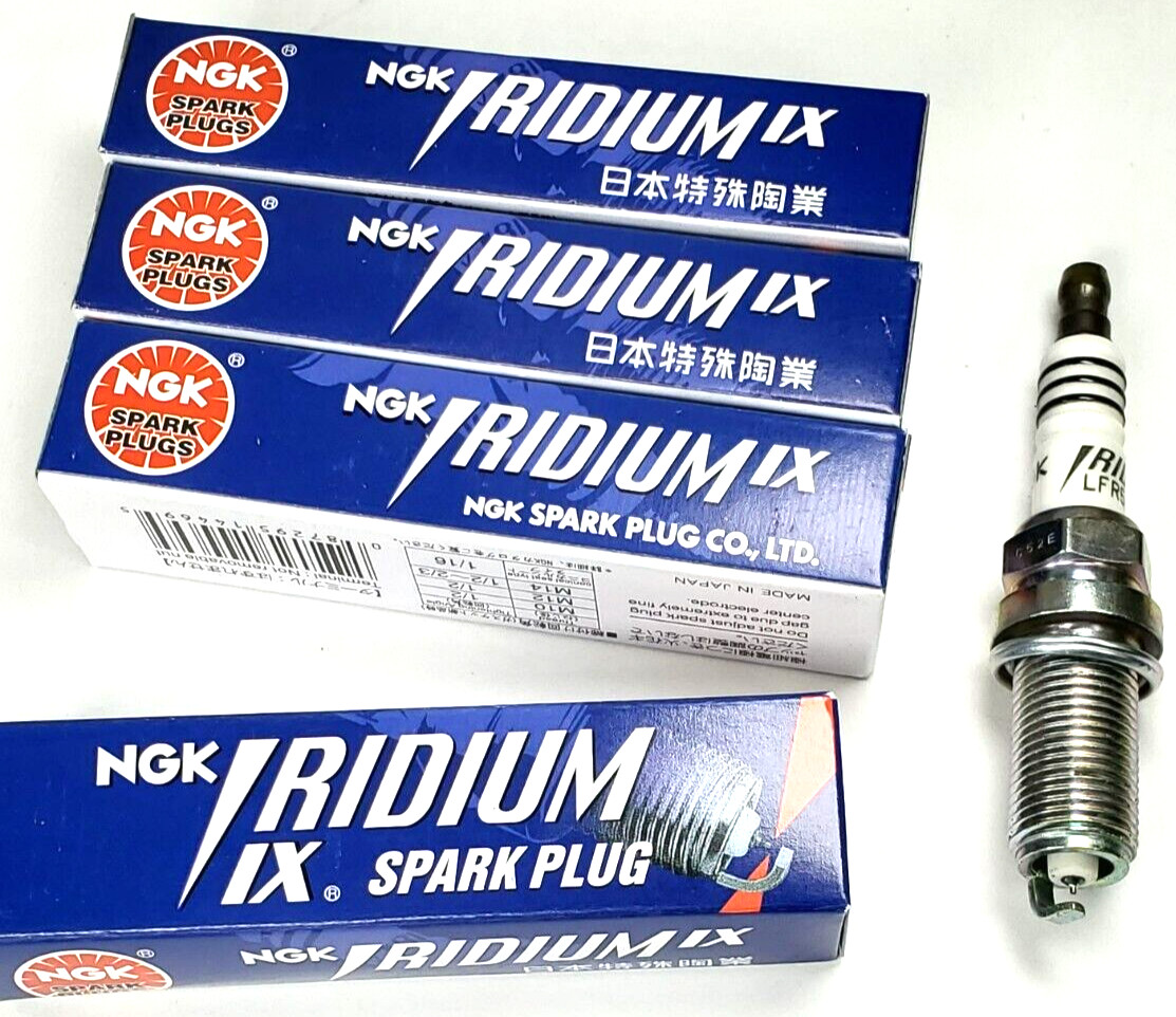 Pack of 4 - NGK Iridium IX Spark Plug 4469 NGK Premium Plug LFR5AIX-11