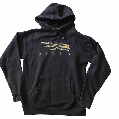 Sitka Icon Optifade Hoodie Sweatshirt Men's Size Medium Black Hunting Outdoors - Picture 2 of 9