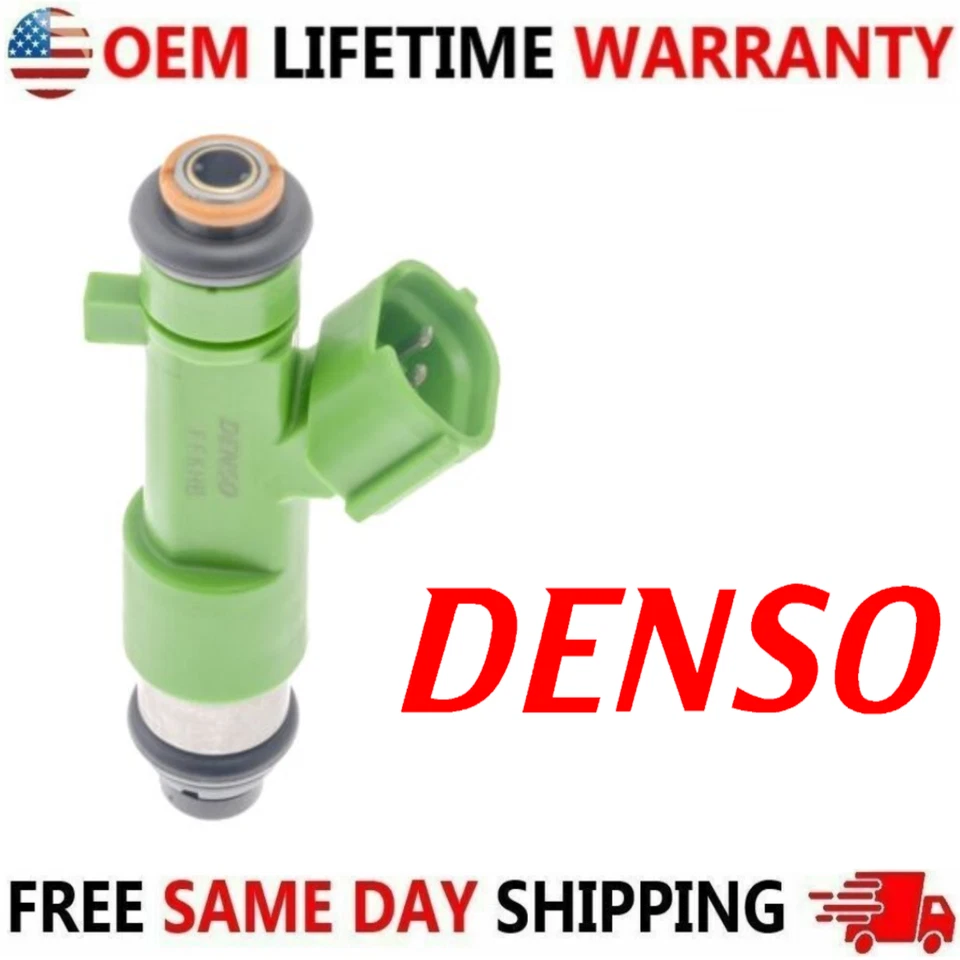 New x4 DENSO Fuel Injectors for 2008-2012 Infiniti EX35 3.5L V6 #16600-jk20a - Image 2 of 4