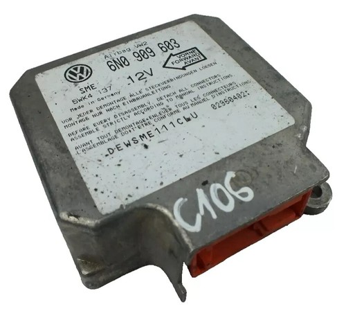VW AUDI SEAT SKODA SRS Steuergerät ECU 5WK4137 6N0909603 OEM Teile