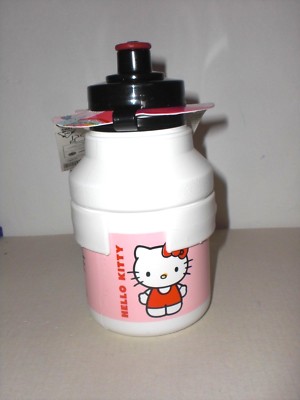 Hello Kitty Fahrrad-Flasche/Fahrrad, inkl. Halterung 300 ml Kinder Trinkflasche