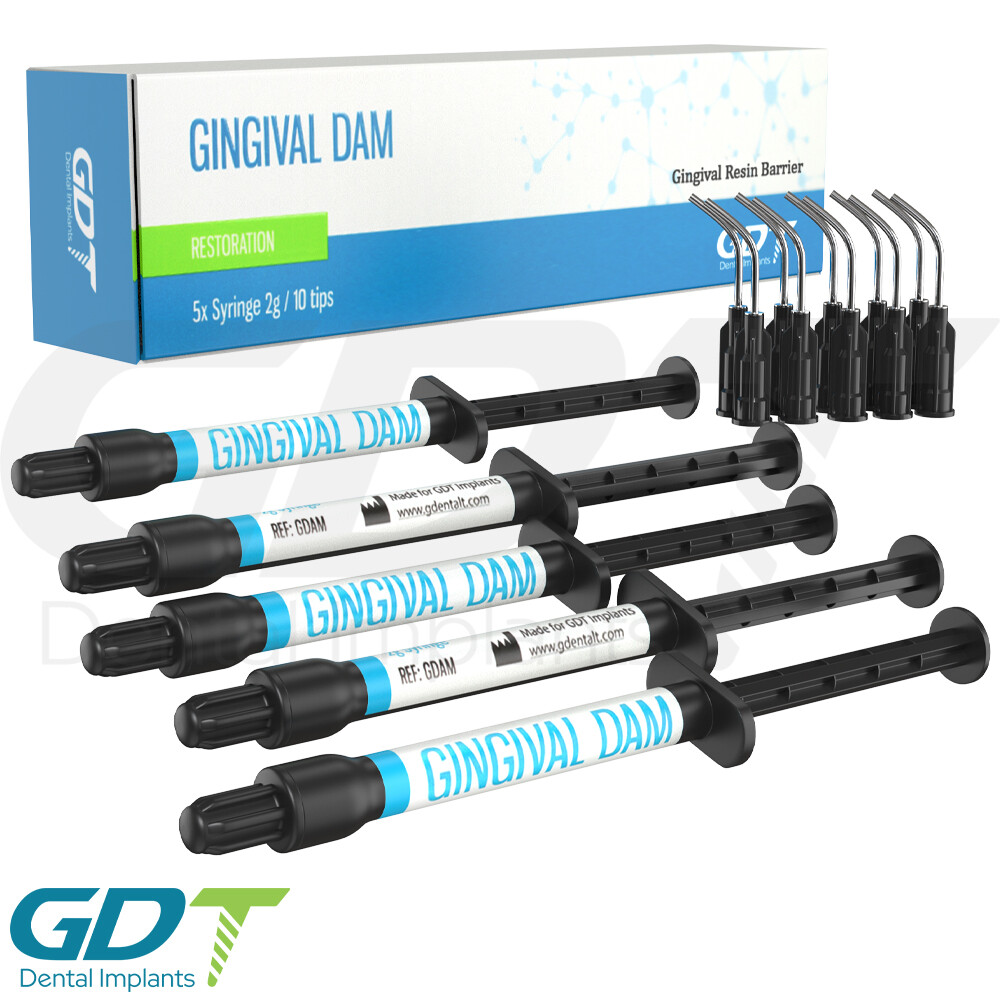 Dental Gingival Dam Resin Barrier Light Cure Teeth Whitening Gums
